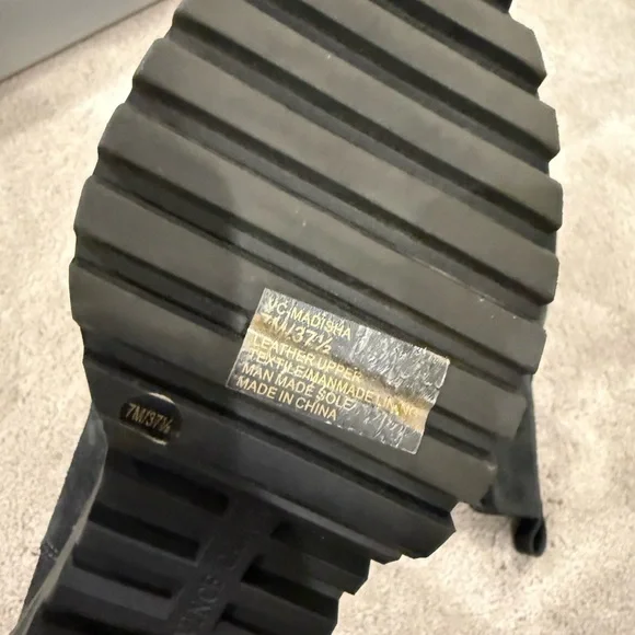 Black Suede Ankle Boots - Picture 2 of 3